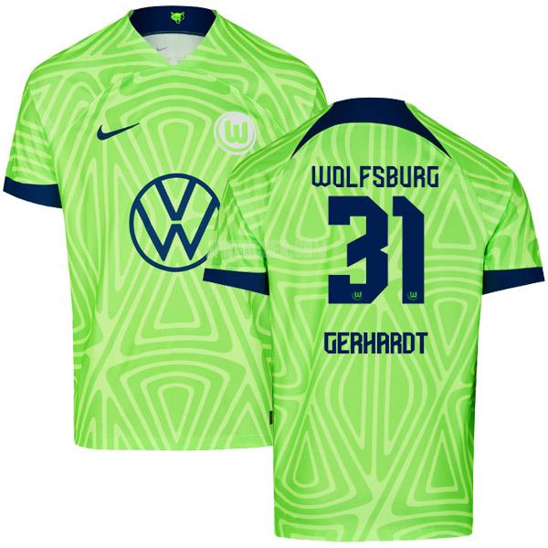 2022-23 vflヴォルフスブルク gerhardt ホーム ユニフォーム