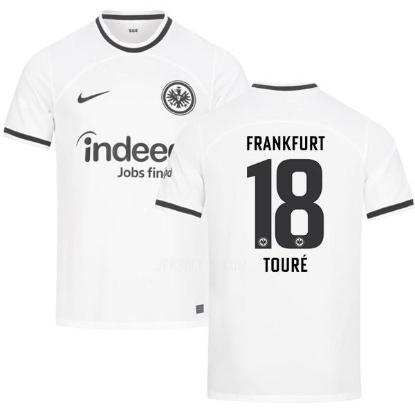 2022-23 アイントラハト フランクフルト toure ホーム ユニフォーム