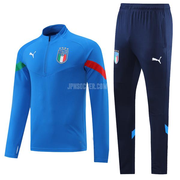 2022-23 イタリア 青い 22813a ジャケット