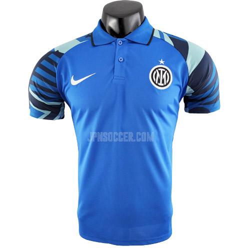 2022-23 インテル 青い ポロシャツ