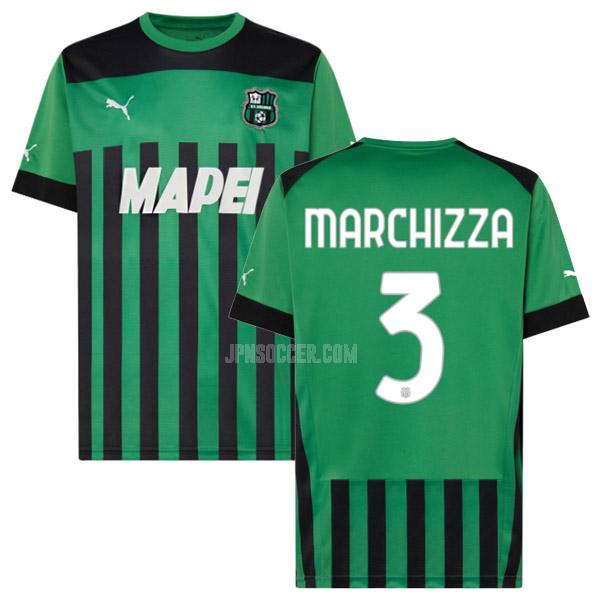 2022-23 サッスオーロ marchizza ホーム ユニフォーム