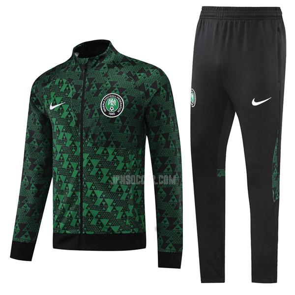 2022-23 ナイジェリア ブラック 緑 ジャケット
