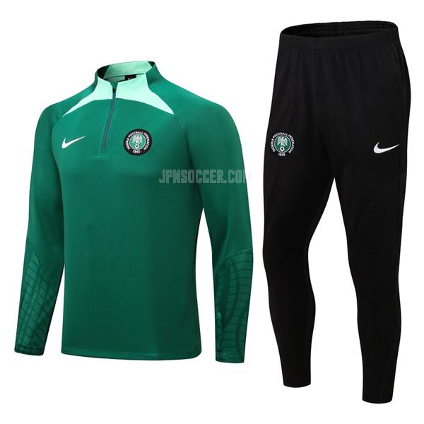 2022-23 ナイジェリア 緑 サッカー スウェットシャツ