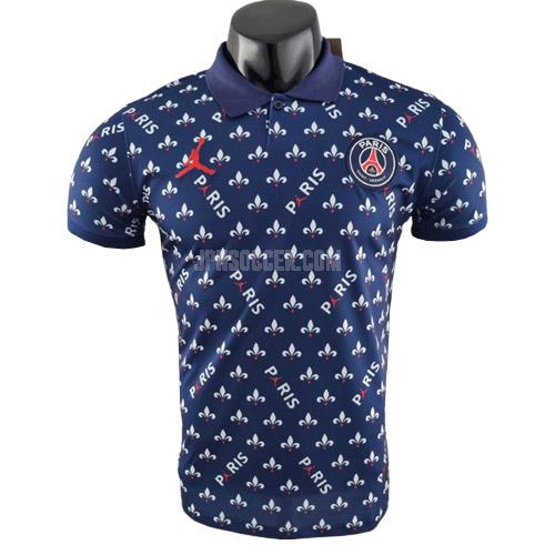 2022-23 パリ サンジェルマン sr1 青い sr1 ポロシャツ
