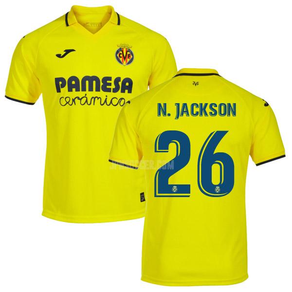 2022-23 ビジャレアル n. jackson ホーム ユニフォーム