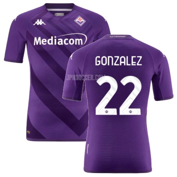 2022-23 フィオレンティーナ gonzalez ホーム ユニフォーム