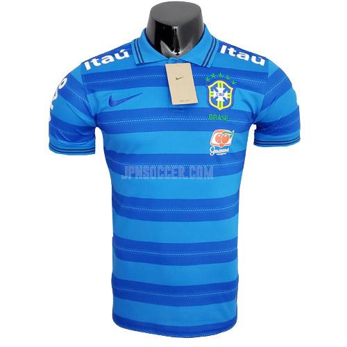 2022-23 ブラジル 青い ポロシャツ