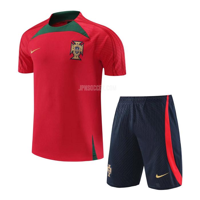 2022-23 ポルトガル 221115a1 赤 プラクティスシャツ