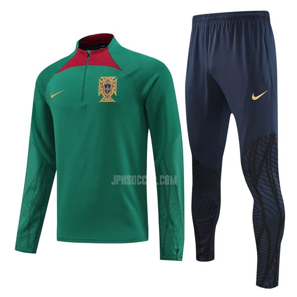 2022-23 ポルトガル 22117a1 緑 サッカー スウェットシャツ