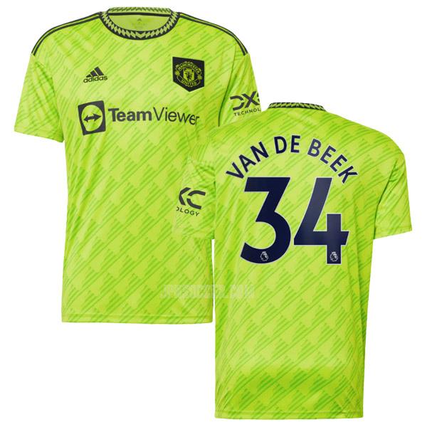 2022-23 マンチェスター ユナイテッド van de beek サード ユニフォーム