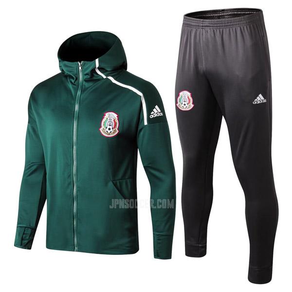 2022-23 メキシコ 22102a1 緑 フード付きジャケット