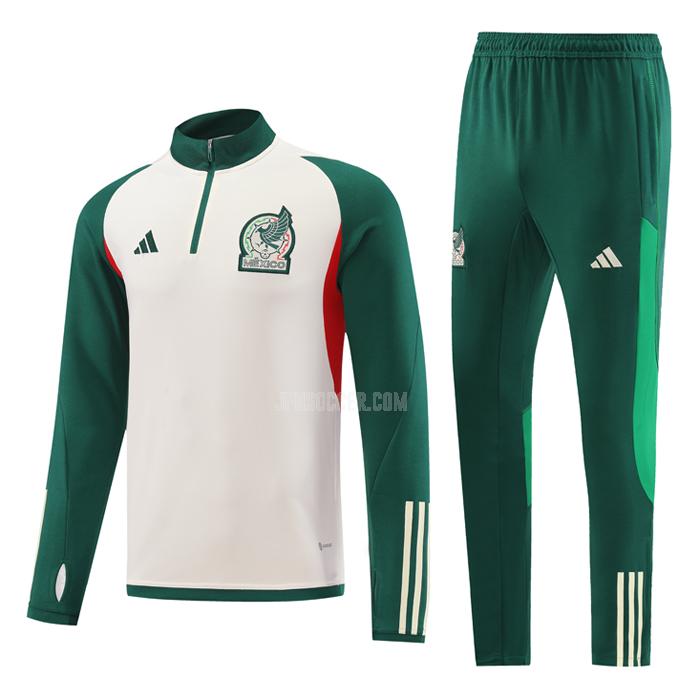 2022-23 メキシコ 221115a1 白い 緑 サッカー スウェットシャツ