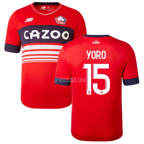 2022-23 リールosc yoro ホーム ユニフォーム
