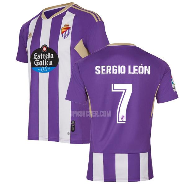2022-23 レアル バリャドリッド sergio león ホーム ユニフォーム
