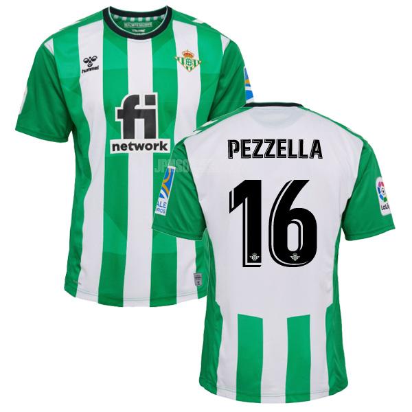 2022-23 レアル ベティス pezzella ホーム ユニフォーム