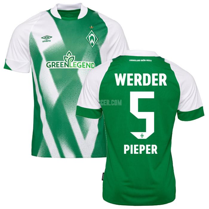 2022-23 ヴェルダー ブレーメン pieper ホーム ユニフォーム