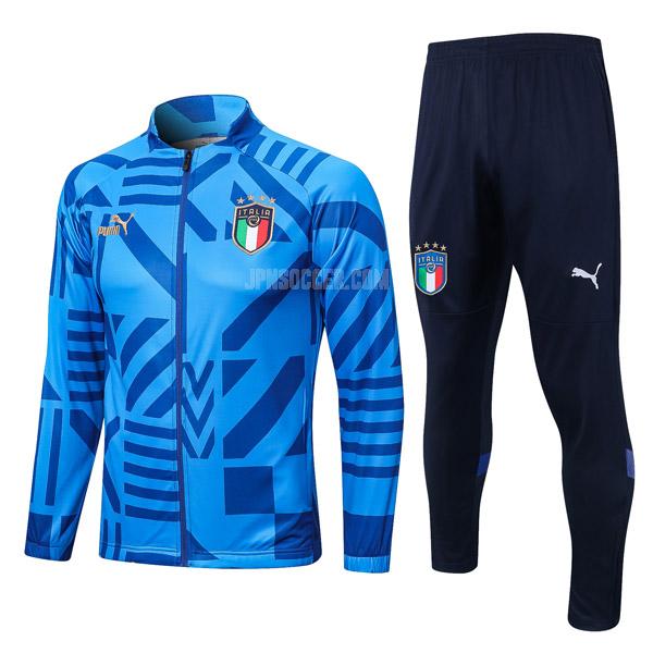 2022 イタリア 221228a1 青い ジャケット