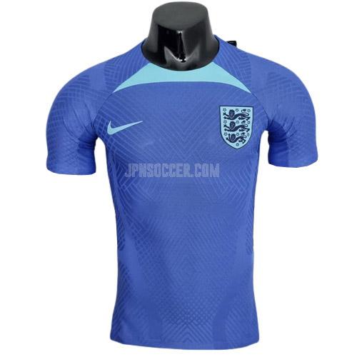 2022 イングランド プレイヤー版 青い プラクティスシャツ