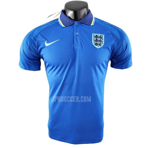 2022 イングランド 青い ポロシャツ