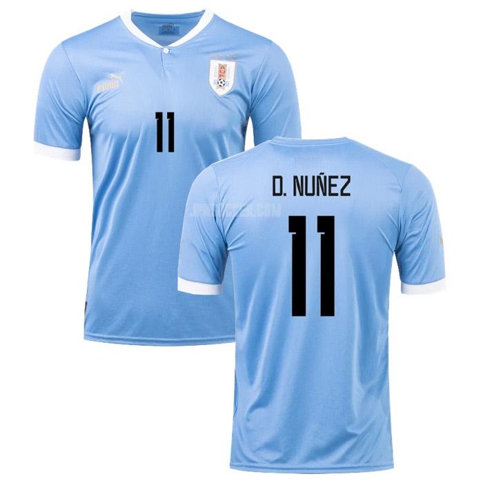 2022 ウルグアイ d. nunez ワールドカップ ホーム ユニフォーム
