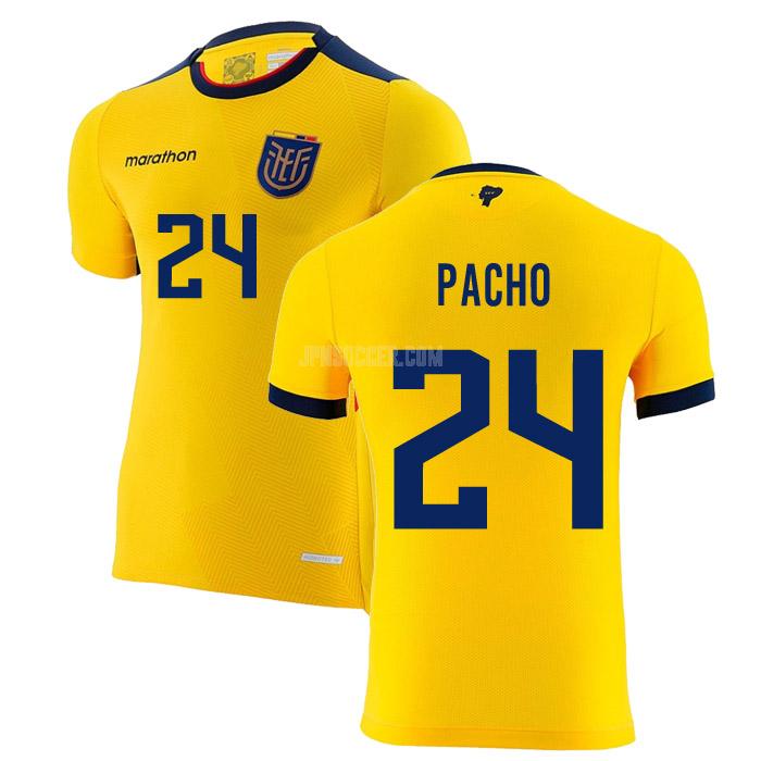 2022 エクアドル pacho ワールドカップ ホーム ユニフォーム