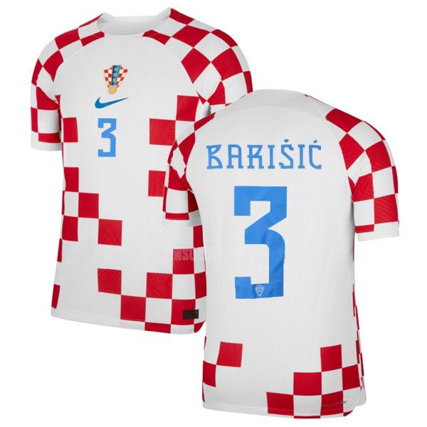 2022 クロアチア barisic ワールドカップ ホーム ユニフォーム