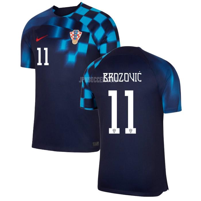 2022 クロアチア brozovic ワールドカップ アウェイ ユニフォーム