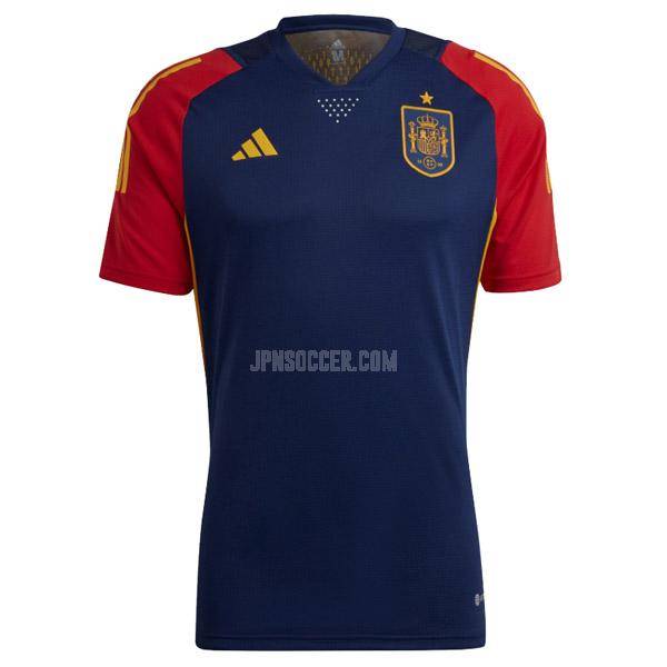 2022 スペイン ワールドカップ 青い プラクティスシャツ