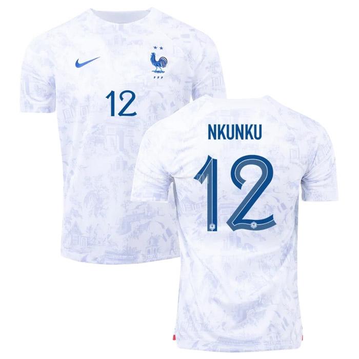 2022 フランス nkunku ワールドカップ アウェイ ユニフォーム