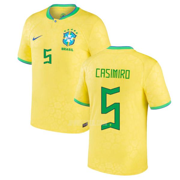 2022 ブラジル casimiro ワールドカップ ホーム ユニフォーム