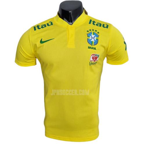 2022 ブラジル ln 黄 ポロシャツ