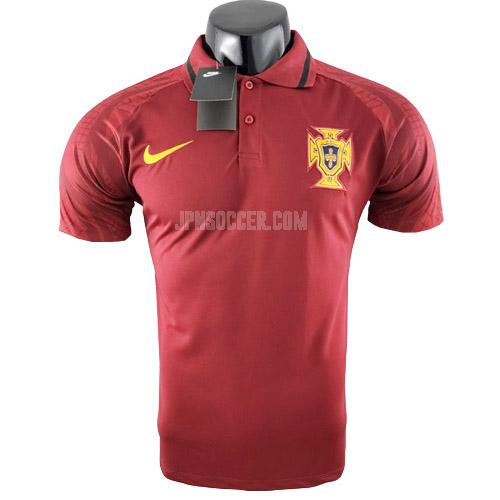 2022 ポルトガル 赤 ポロシャツ