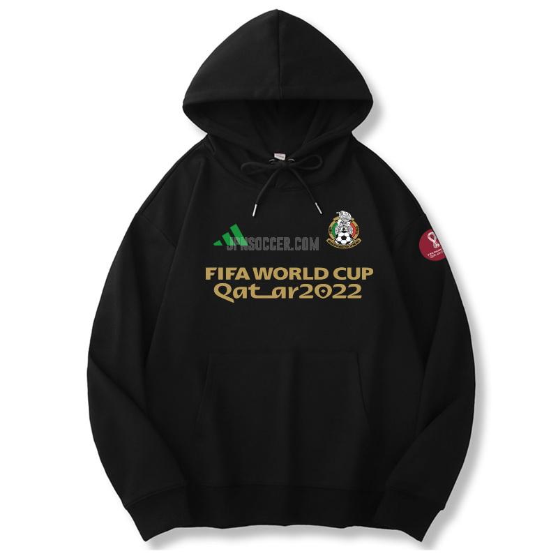 2022 メキシコ ワールドカップ 221125a1 ブラック パーカー