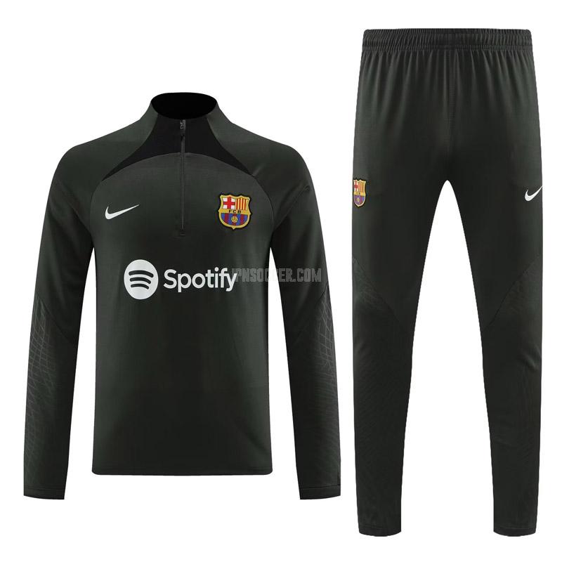 2023-24 fcバルセロナ 23616a1 茶色 サッカー スウェットシャツ