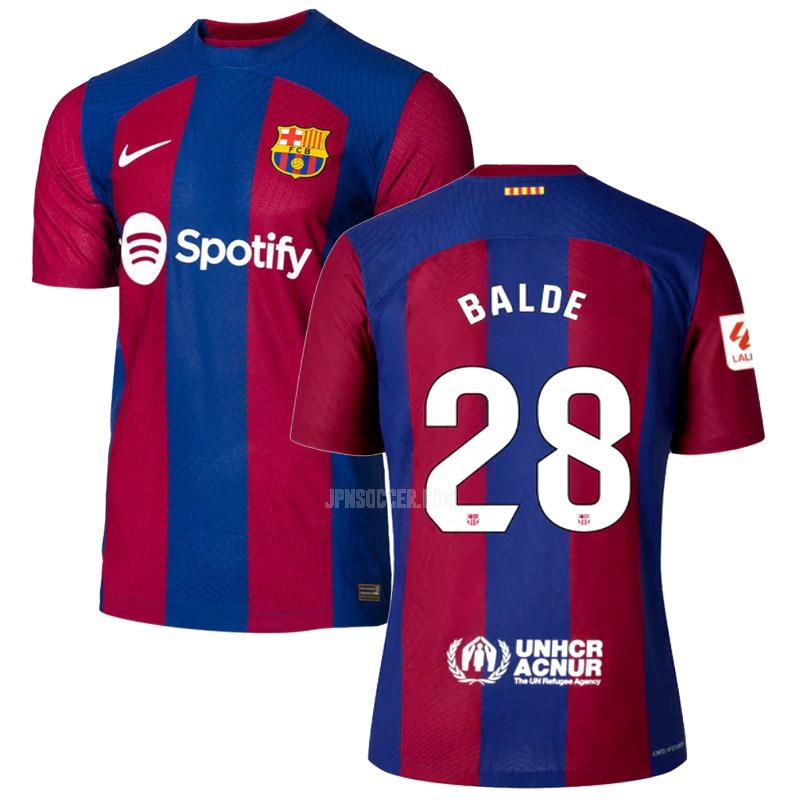 2023-24 fcバルセロナ balde プレイヤー版 ホーム ユニフォーム