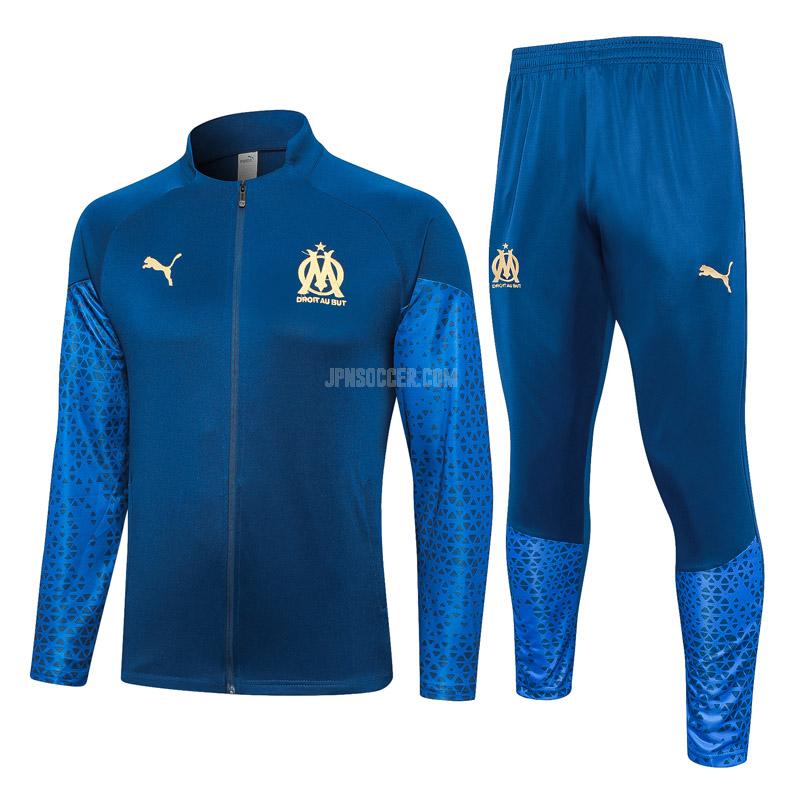 2023-24 オリンピック マルセイユ 231022a1 青い ジャケット
