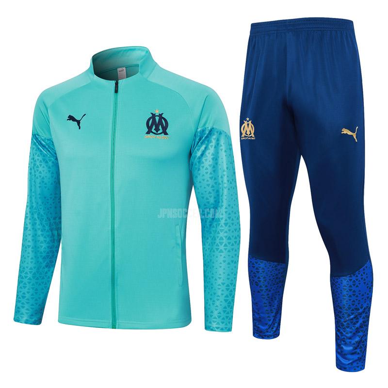 2023-24 オリンピック マルセイユ 231111a1 青い ジャケット