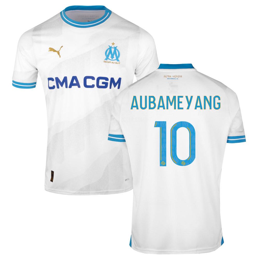 2023-24 オリンピック マルセイユ aubameyang ホーム ユニフォーム