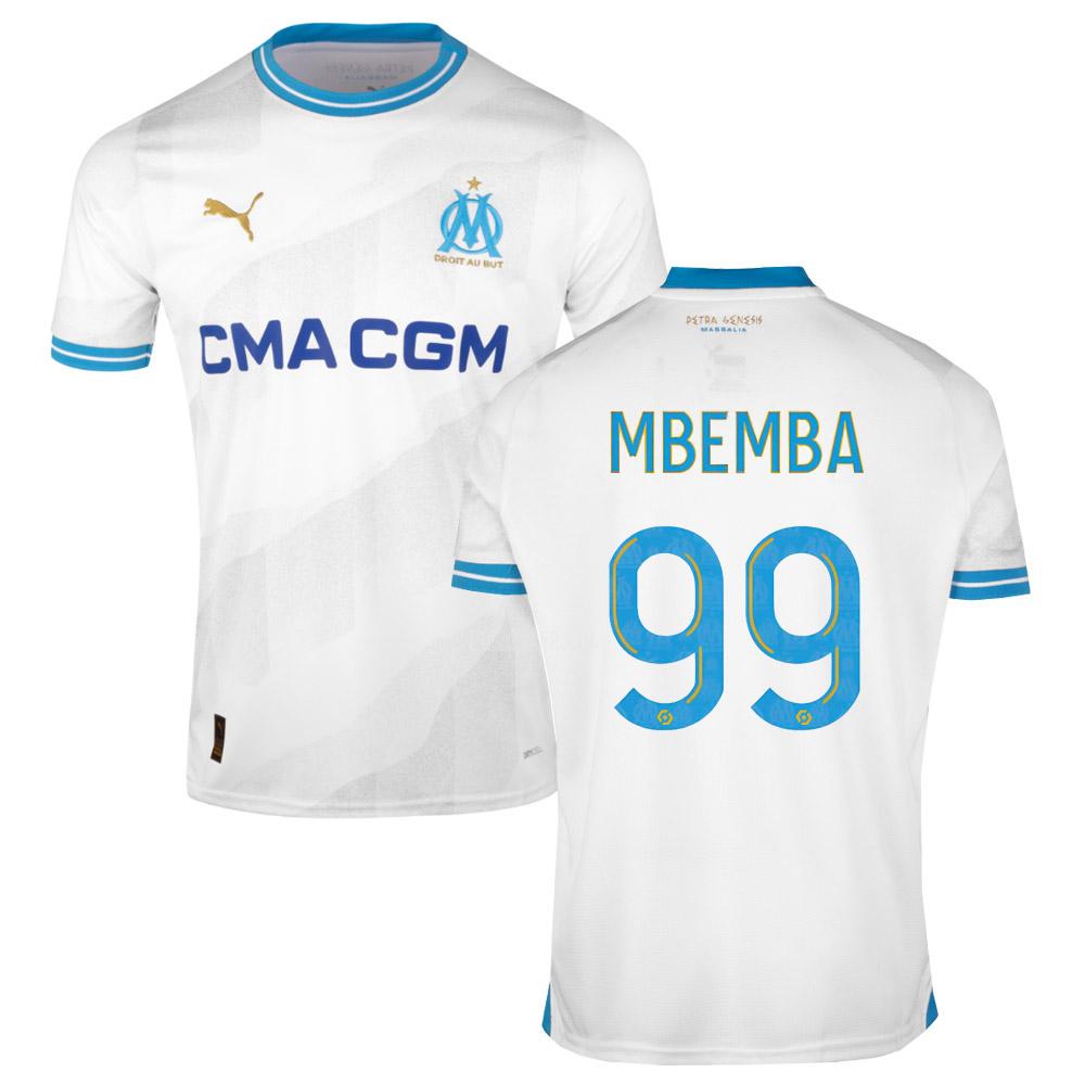 2023-24 オリンピック マルセイユ mbemba ホーム ユニフォーム