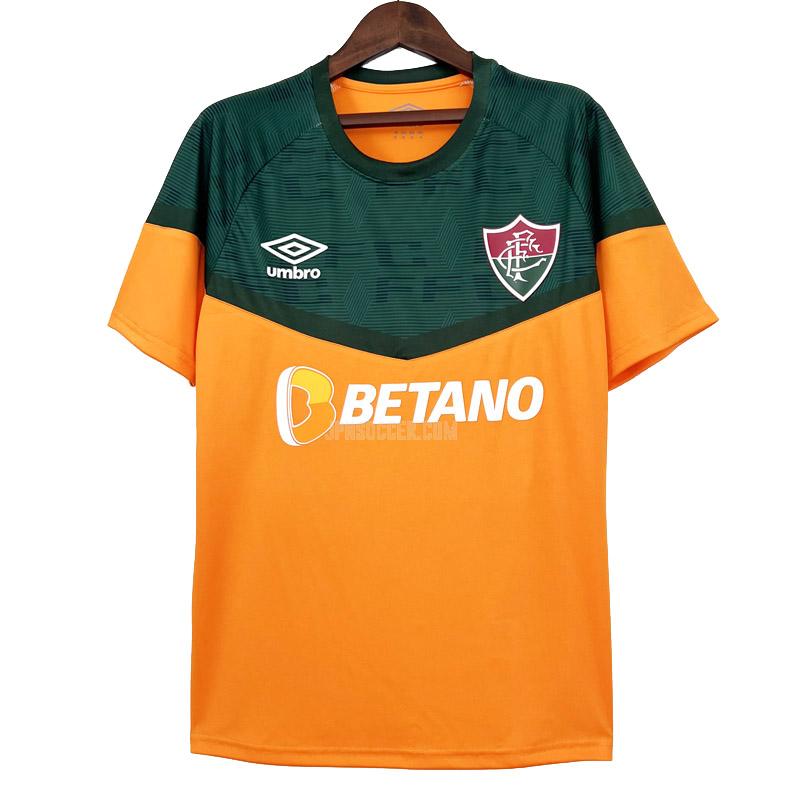 2023-24 フルミネンセfc オレンジ 緑 プラクティスシャツ